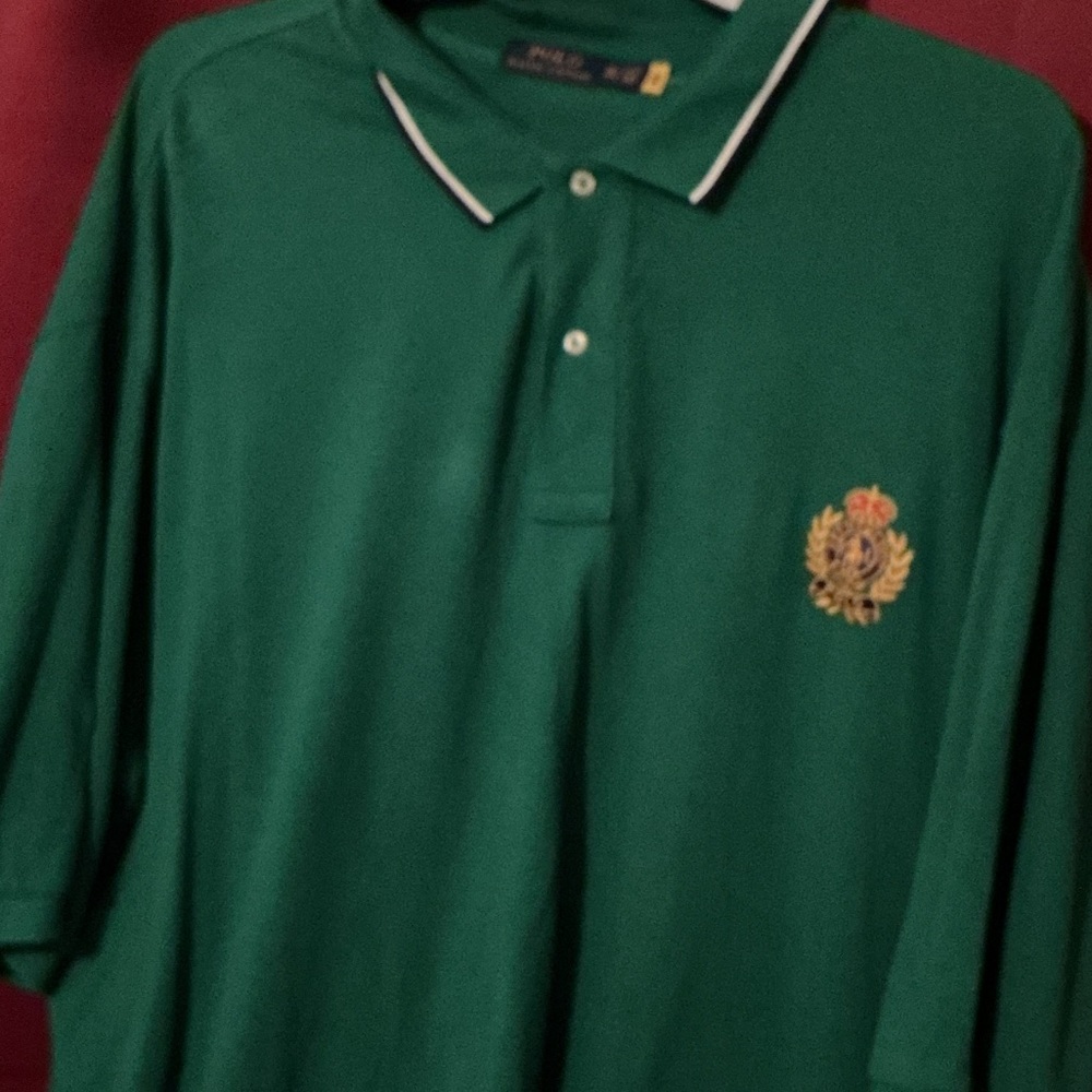 Polo by Ralph Lauren Dark Green Men's Polo Shirt